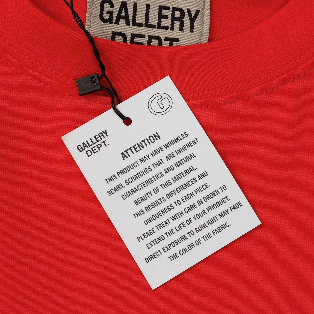 GALLERY.DEPT Summer new short-sleeved style No.: D3138#P106 Color: Black Red White Size: S M L XL